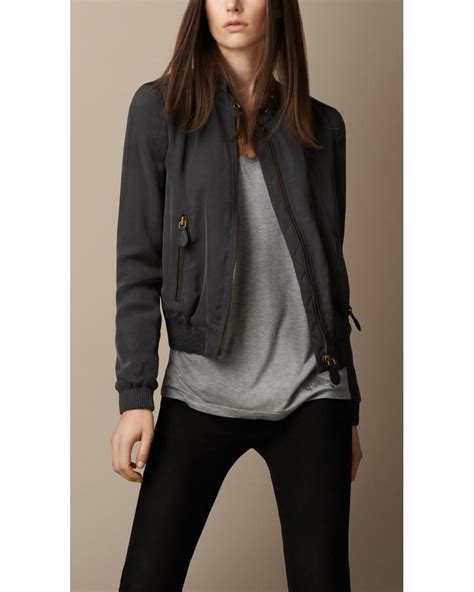 burberry lightweight bomber jacket